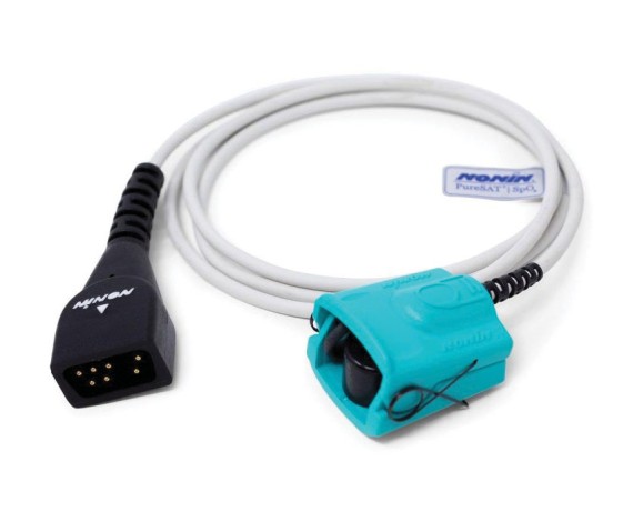 Sonde d'oxymètre de pouls réutilisable en caoutchouc pour enfants Nonin 2500A Oxymètres de pouls Gima 35088