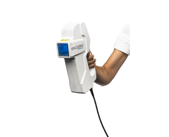 Exciplex lokaliseret fototerapisystem med excimerlampe Delvise enheder Clarteis EXCIPLEX