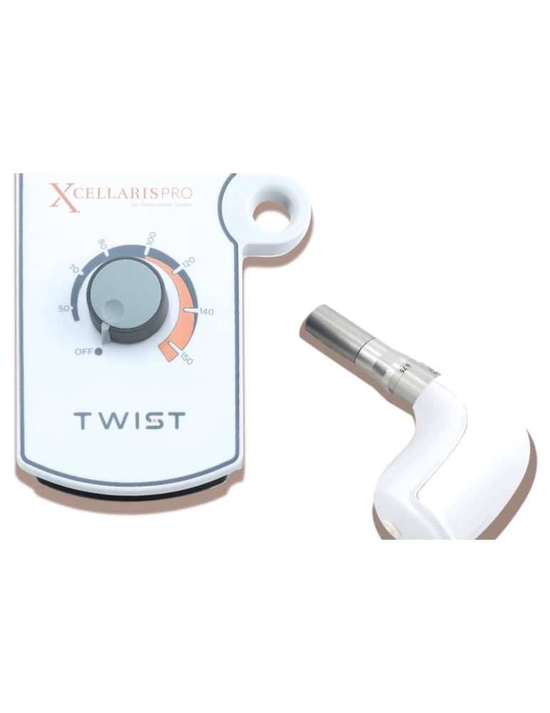XCellaris PRO TWIST Dispositif de microneedling médical original Dermaroller XCellaris Pro Twist Dermaroller VK-1100.213.01
