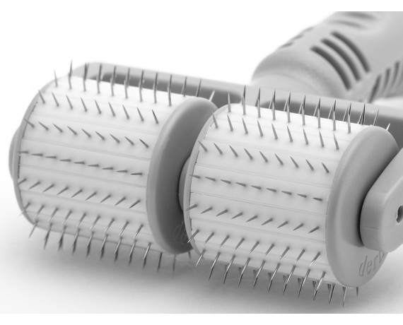 Alkuperäinen kaksoispäällinen dermaroller vartalonhoitoihin Alkuperäinen manuaalinen dermaroller MC1825