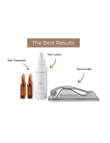 Xcellaris Pro professionel hårkur - Original Dermaroller intensiv hårkur. Dermaroller / Needling serum...