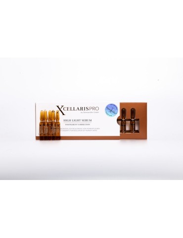 XCellarisPRO High Light Serum - Világosító Bőrszérum 7x2ml Sieri per Dermaroller / Needling Dermaroller VK-0011.017.01