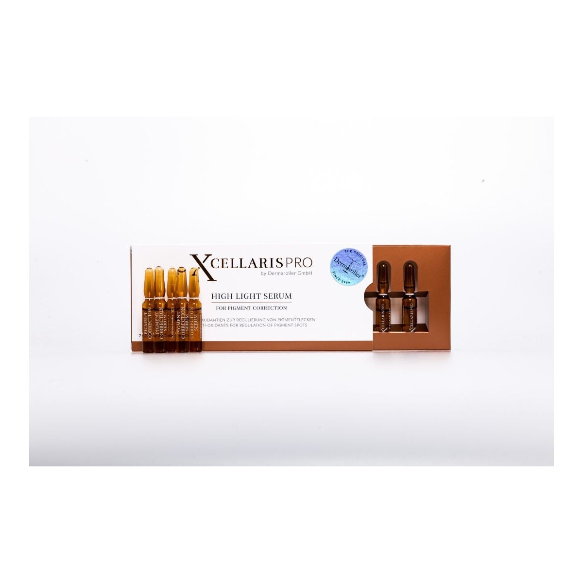 XCellarisPRO High Light Serum - Brightening Skin Serum 7x2ml Dermaroller/Needling Dermaroller VK-0011.017.01