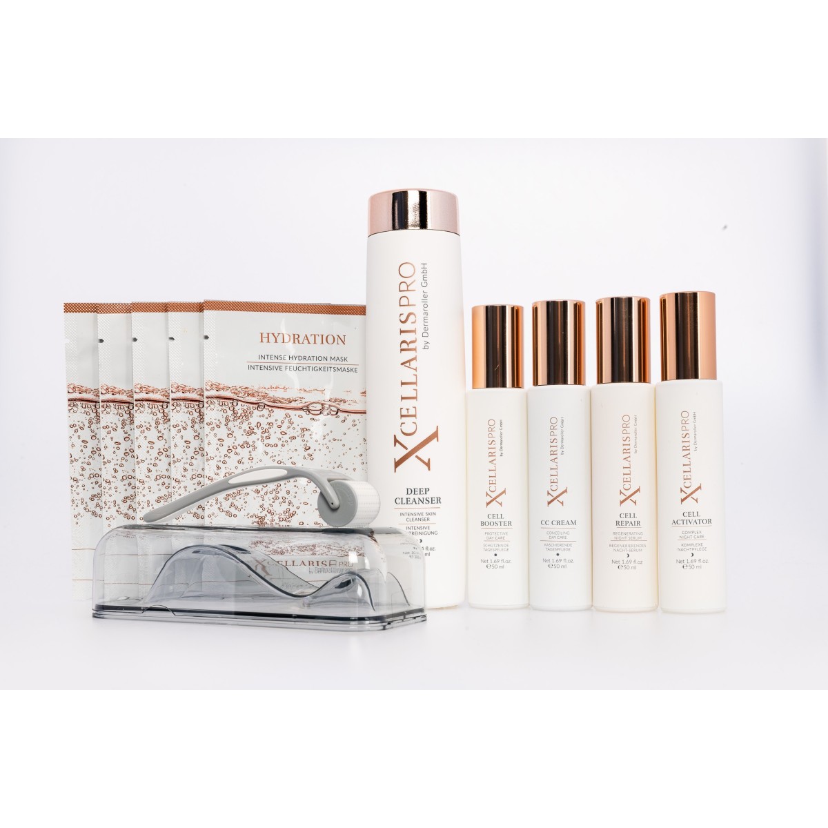 XcellarisPro Acne Concept - Acne Scar Treatment Kit with Dermaroller Kit Dermaroller Concept Dermaroller VK-1100.204.01