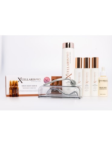 XcellarisPro Sun Damage Concept - Potpuni protokol za oštećenja od sunca i hiperpigmentaciju Koncept kompleta za dermaroller ...