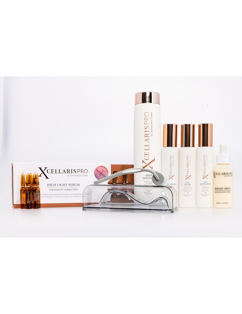 XcellarisPro Sun Damage Concept - Complete Protocol for Sun Damage and Hyperpigmentation Kit Dermaroller Concept Dermaroller ...