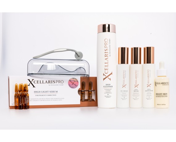XcellarisPro Sun Damage Concept - Complete Protocol for Sun Damage and Hyperpigmentation Kit Dermaroller Concept Dermaroller ...