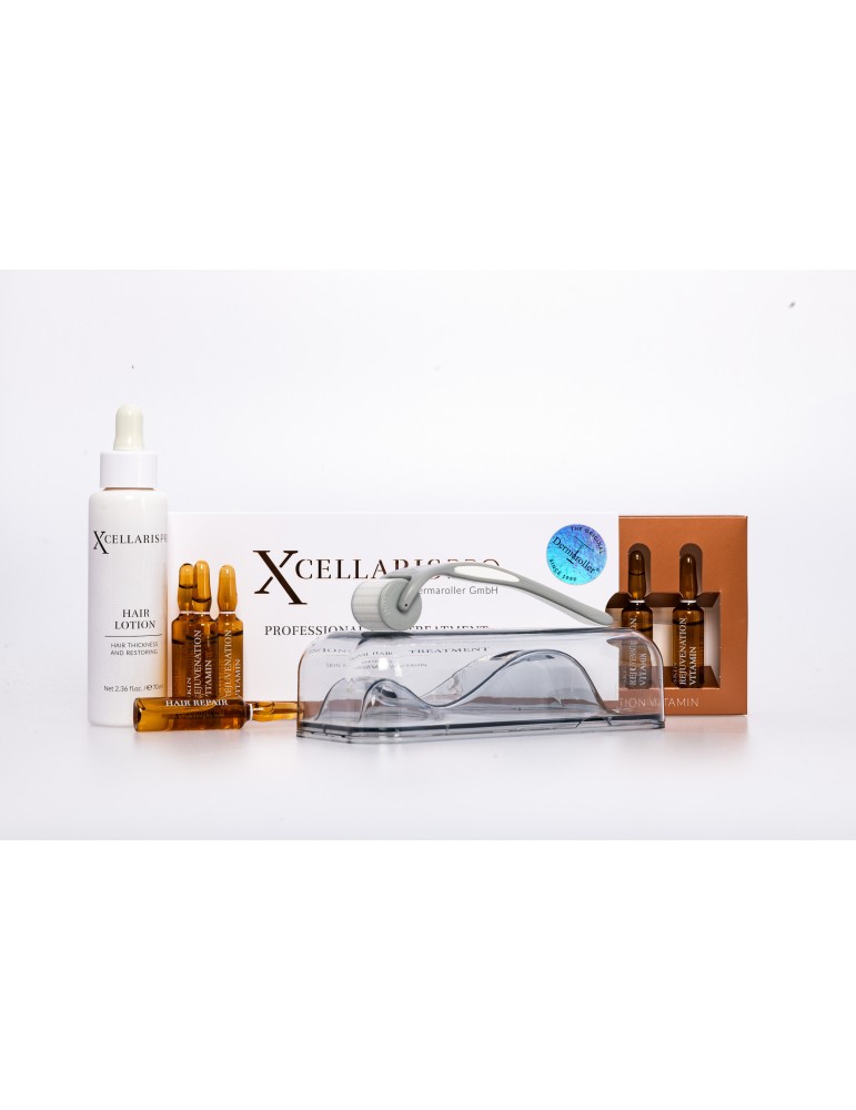 XcellarisPro Hair Loss Concept - Complete Hair Loss Protocol Kit Dermaroller Concept Dermaroller VK-1100.203.01