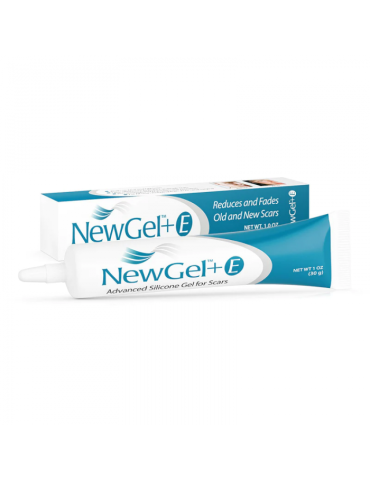 NewGel+E Silicone Gel for the Management of Extensive Scars 30g with Vitamin E - Box of 10 Silicone Gel for Scar Management N...