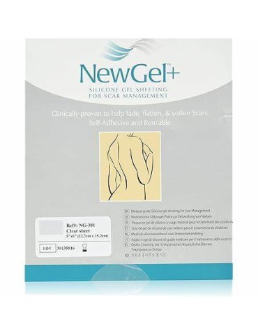 NewGel+ orvosi szilikon hegkezelő lap 12x15 cm, 10 darabos kiszerelés Hegkezelés Newmedical Technology, Inc.