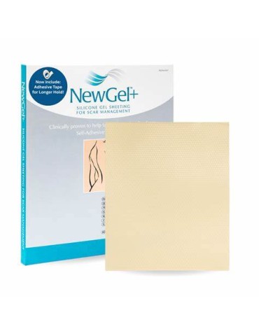 NewGel+ Medicinski silikonski listići za upravljanje ožiljcima 12x15 cm kutija od 10 komada Upravljanje ožiljcima Newmedical ...