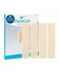 Pansements en silicone médical NewGel+ pour le traitement des cicatrices 2,5 x 15 cm, 10 boîtes de 4 pièces Gestion des cicat...