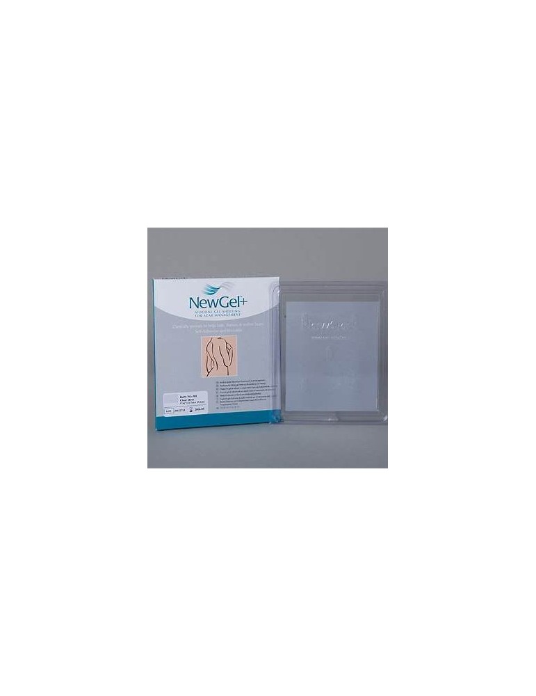 NewGel+ Medical Silicone Sheet for Scar Management 12x15 cm box of 10 pieces Silicone Sheets for Scar Management Newmedical T...
