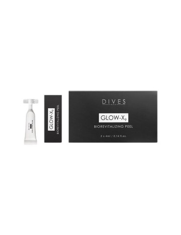 DIVES MED Glow X9 Peeling chimique biostimulant professionnel 5 x 4 ml Peeling chimique DIVES MED Glow X9