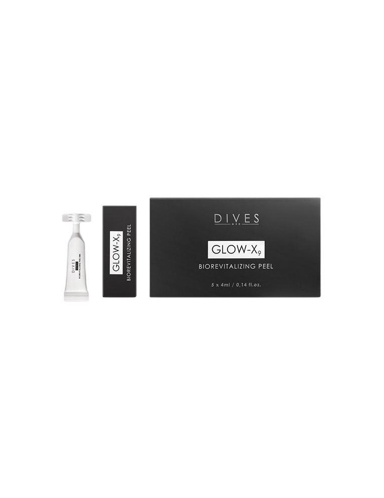 DIVES MED Glow X9 Professional Biostimulating Chemical Peel 5 x 3 ml Chemical Peeling DIVES MED Glow X9