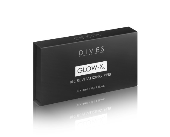 DIVES MED Glow X9 Professional Biostimulating Chemical Peel 5 x 3 ml Chemical Peeling DIVES MED Glow X9