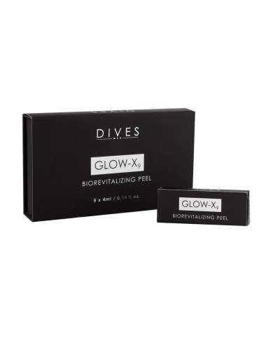 DIVES MED Glow X9 Professional Biostimulating Chemical Peel 5 x 3 ml Chemical Peeling DIVES MED Glow X9
