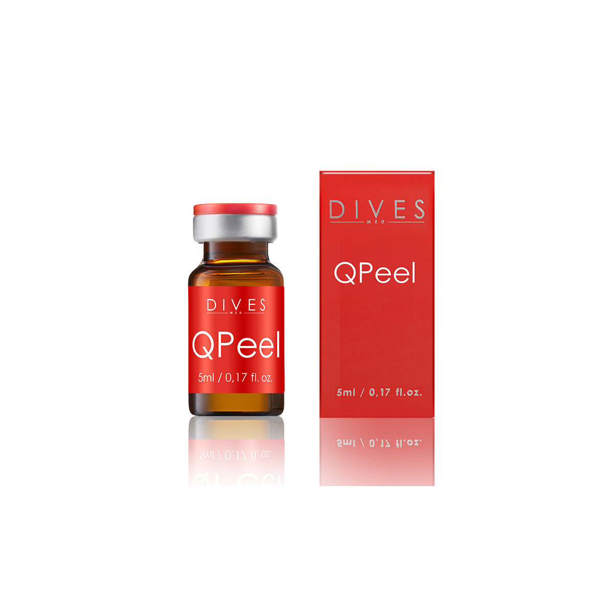DIVES MED QPeel professional selective medical peeling 4 x 5 ml Chemical Peeling DIVES MED QPEEL