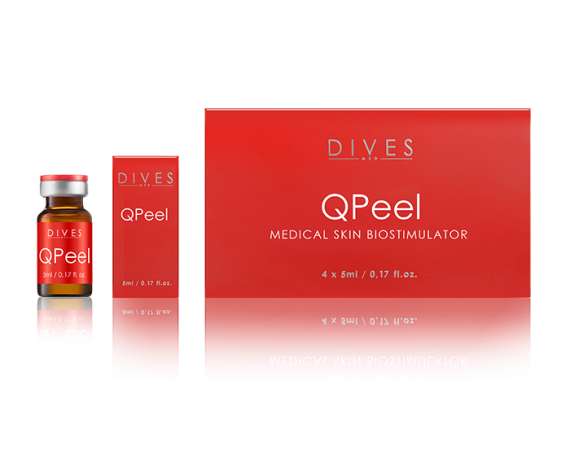 DIVES MED QPeel professional selective medical peeling 4 x 5 ml Chemical Peeling DIVES MED QPEEL