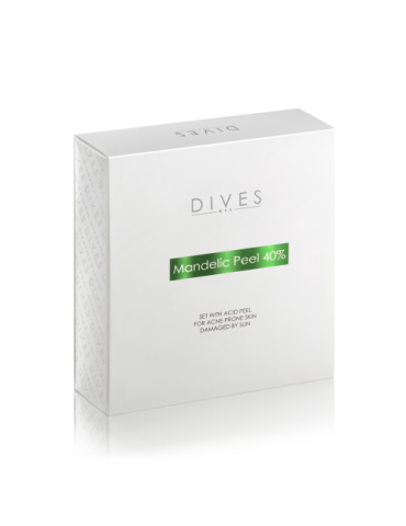 DIVES MED Peeling mit Mandelsäure 40% Set 50 ml Chemisches Peeling DIVES MED MANDELIC-DIVES