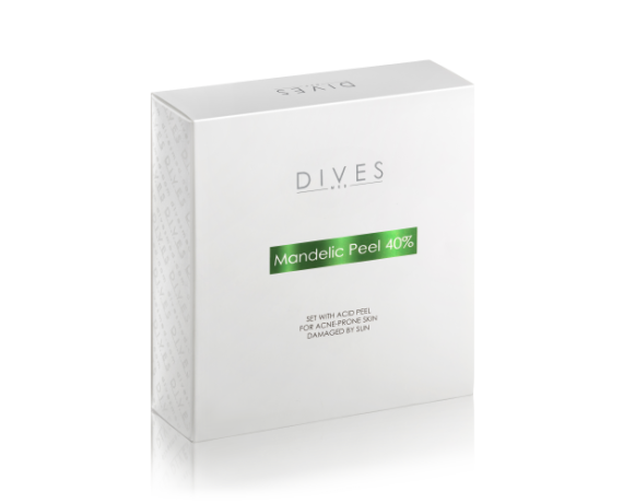 DIVES MED Peeling acido Mandelico 40% Set 50 ml Chemical Peeling DIVES MED MANDELIC-DIVES