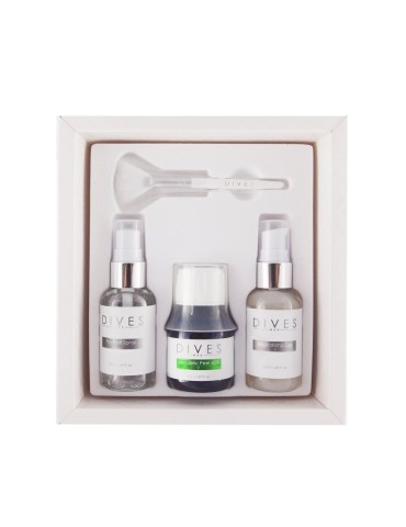 DIVES MED Peeling ácido Mandelico 40% Kit 50 ml Peeling Chimici DIVES MED MANDELIC-DIVES