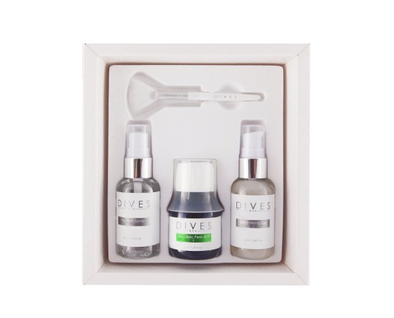 DIVES MED Peeling acido Mandelico 40% Set 50 ml Chemical Peeling DIVES MED MANDELIC-DIVES