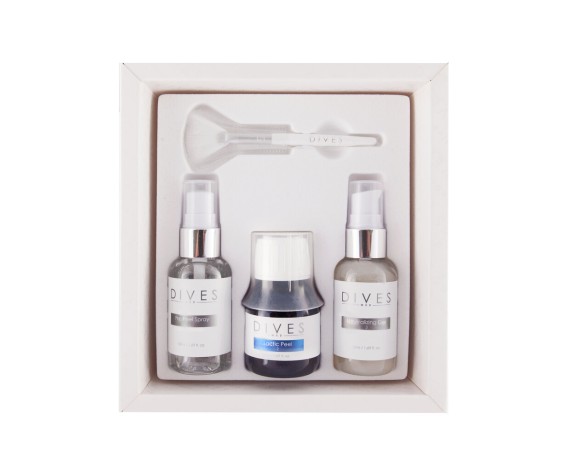 DIVES MED Lactic Acid and DMAE Peeling Set 50 ml Chemical Peeling DIVES MED LACTIC-DIVES