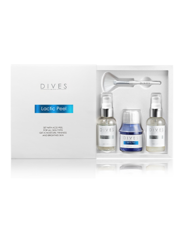 DIVES MED Lactic Acid and DMAE Peeling Set 50 ml Chemical Peeling DIVES MED LACTIC-DIVES