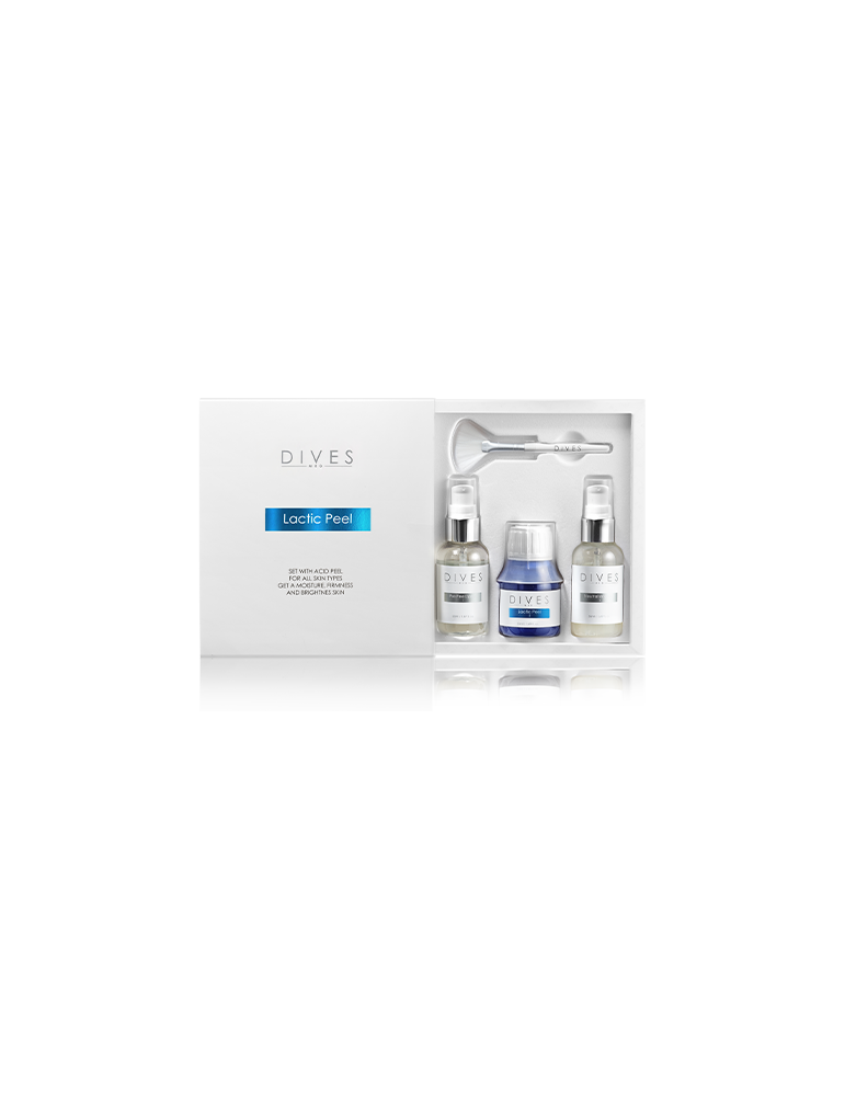 DIVES MED Lactic Acid and DMAE Peeling Set 50 ml Chemical Peeling DIVES MED LACTIC-DIVES