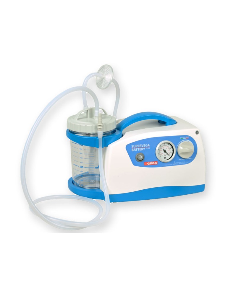 Aspirator cu baterie Super Vega, 36 de litri pe minut Aspiratoare pentru clinici Gima 28190