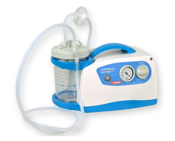 Super Vega battery-powered vacuum cleaner, 36 litres per minute Aspirators for surgery Gima 28190