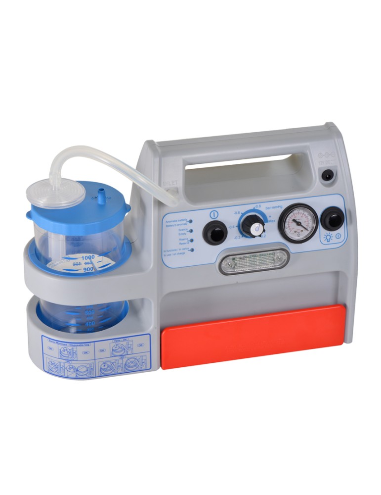 Mini Aspeed Evo battery-powered vacuum cleaner - 1 liter Aspirators for surgery Gima 28282
