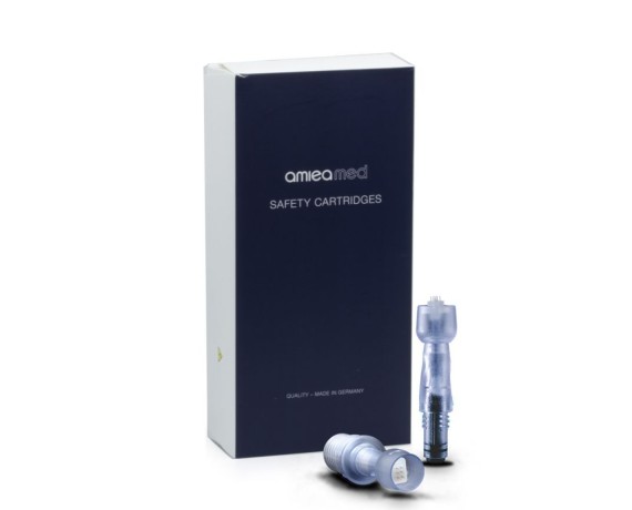 Sterile Ersatz-Mikronadelkartuschen für Amiea Med EXCEED – 8er-Packung Mikroneedling-Geräte Amiea Med EXCEED-CARTRIDGE8