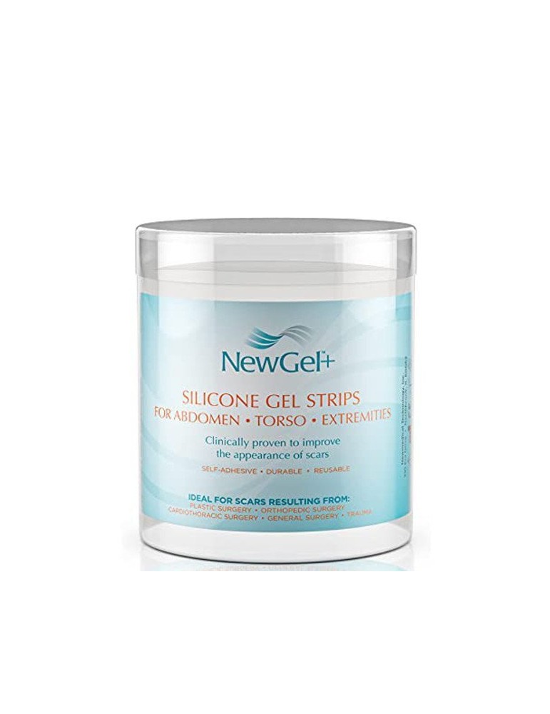Folie medicală din silicon NewGel+ pentru cicatrici liniare 5x60 cm cutie 10 bucăți Foi de silicon pentru gestionarea cicatri...
