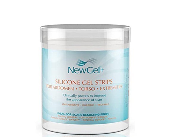 NewGel+ Plaster silikonowy medyczny na blizny liniowe 5x60 cm opakowanie 10 sztuk Silikonowe plastry do leczenia blizn Newmed...