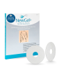 Pansements en silicone médical NewGel+ pour cicatrices aréolaires circulaires de 7,2 cm, 10 boîtes de 2 pièces Feuilles de si...