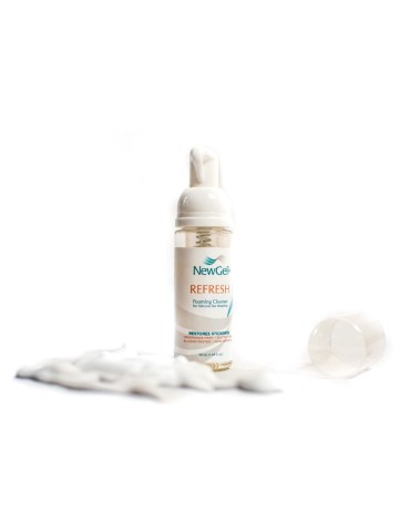 NewGel+ Demachiant spumant revigorant 50 ml detergent cutie 10 bucăți Gel de silicon pentru gestionarea cicatricilor Newmedic...