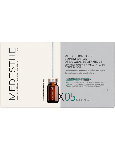MEDESTHE mesolution Skin Quality Improvement Technology with Medexomarine 5x5ml Esosomi MEDExomarine Medesthè Rohto Mediluxe ...