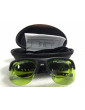 Óculos de proteção a laser infravermelho Nd:Yag Óculos de sol Nd:Yag NoIR LaserShields YG3#34