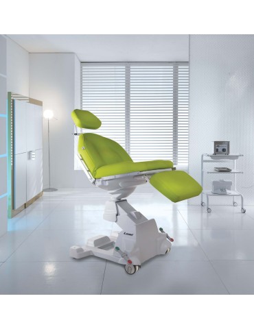 Dentamed Move - elektromos orvosi szék kerekekkel fogászati, diagnosztikai, fül-orr-gégészeti és szemészeti használatra LEMI ...