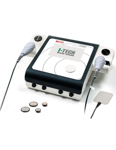 GIMA CR200 Tecarterapia con 2 sondas para rehabilitación y fisioterapia. Equipo de fisioterapia Gima 28364