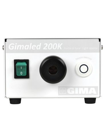 Fuente de luz GIMALED 200K para endoscopia - GIMA Cascos con luz LED Gima 30803