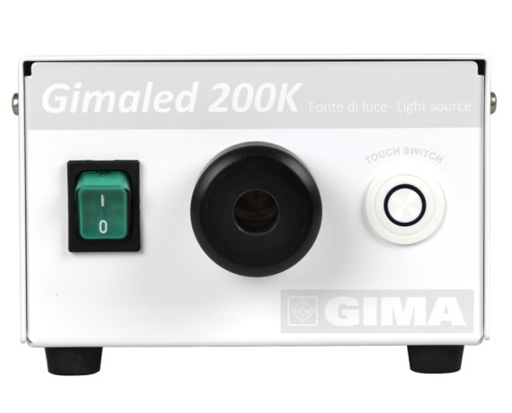 Fonte di luce GIMALED 200 K per endoscopia - GIMA Caschetti con luce LED Gima 30803