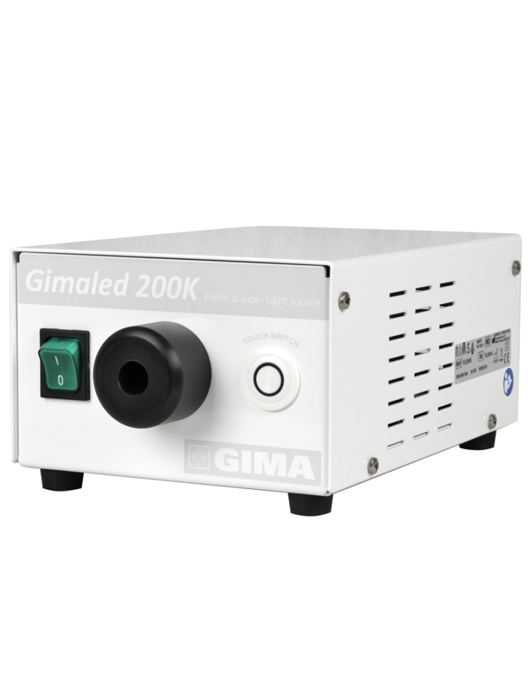 Fuente de luz GIMALED 200K para endoscopia - GIMA Cascos con luz LED Gima 30803