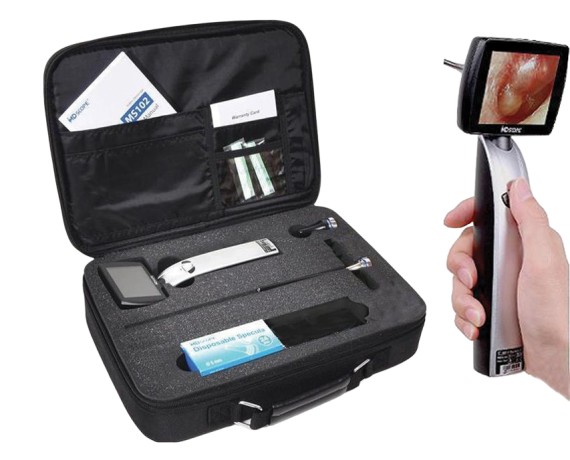 Videotoscopio MD Scope MS102 Pack Deluxe con 2 sonde - GIMA Otoscopi Gima 32170
