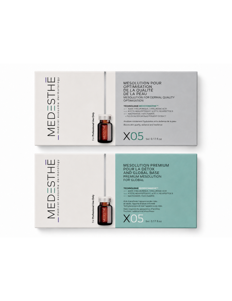 Esosomi MEDESTHE protocol profesional Skin Quality + Global Age Defence 10x5ml Esosomi MEDExmarine Medesthè Rohto Mediluxe Eu...