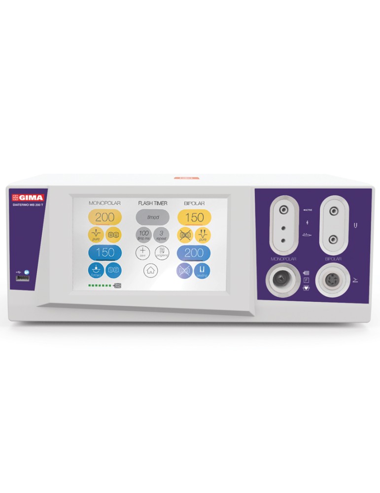 GIMA MB 200 Touch 200W monopolar and bipolar electrosurgical unit Monobipolar electrosurgical units Gima 30693