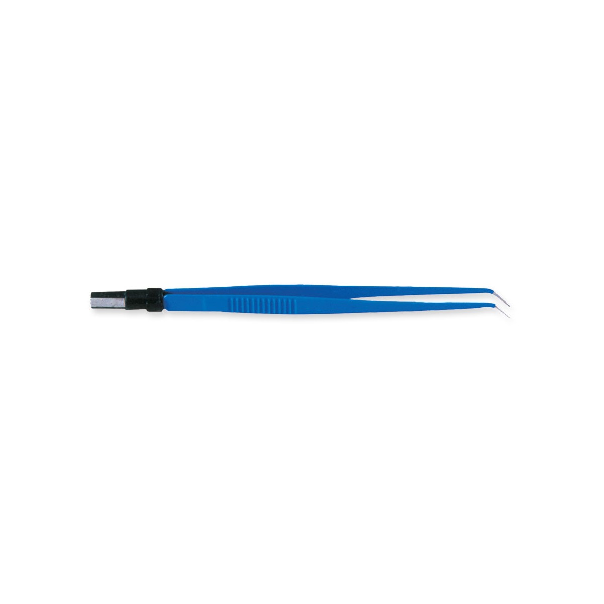 Forceps bipolar curbat pentru electrounituri, 20 cm, cu vârfuri de 1 mm Forceps monopolar și bipolar Gima 30653