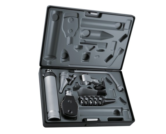 Xenon-Halogen Veterinary Diagnostic Otoscope and Ophthalmoscope Set Veterinary equipment Gima 31424